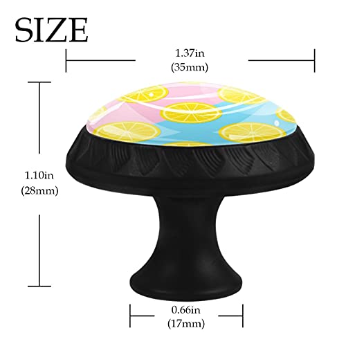 Boutons de tiroir citron pour remplacer les poignées usées d'une commode de chambre - 5