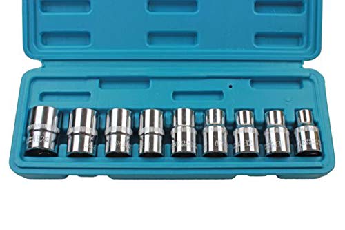 Coffret US PRO B1390 | 9 douilles Torx 1/2 E10 à E24 de qualité supérieure - 2