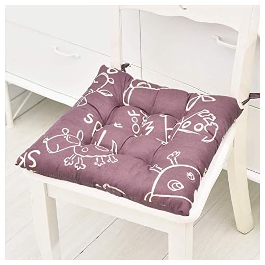 Fyrkantiga stolsdynor inomhus- och utomhussittdynor, köksstolar (käpp, X-Large (50 x 50 cm)