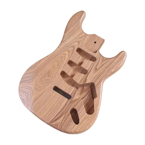 Generic ギター本体 未完成 DIY エレキギター 初心者向け 弦楽器製作者用アクセサリー