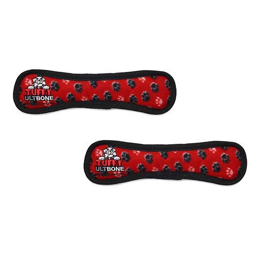 TUFFY-World's Tuffest Soft Dog Toy-Ultimate Bone-Squeakers-Multiple Layers. Made Durable, Strong & Tough. Interactive Play (Tug, Toss & Fetch).
