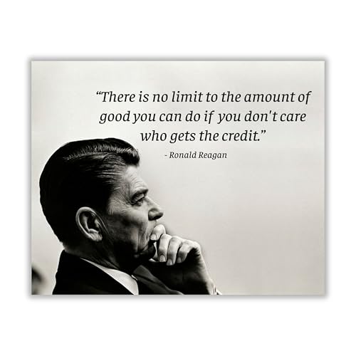 No Limit to Goodness – Patriotic Inspirational Wall Art 8x10 Unframed – Motivational Quote Print...