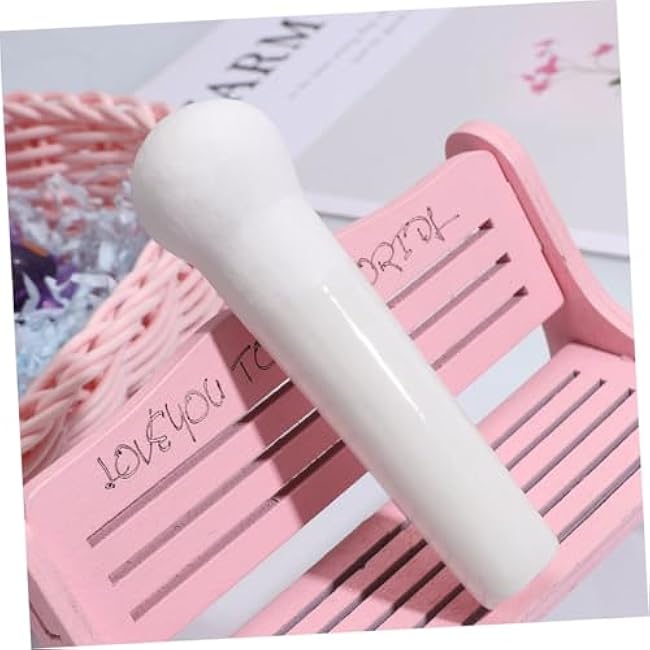 2Pcs Ceramic Grinding Rod Manual Pestle for Mashing Garlic Spices Seasonings Kitchen Gadget for Preparation