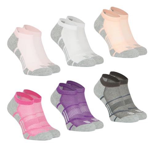 Chaussettes invisibles Wilson femme de qualité supérieure avec zones renforcées contre les chocs