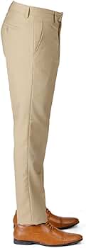 slim fit dress slacks Wheat Stretch Slim Fit Suit Pants main image 0