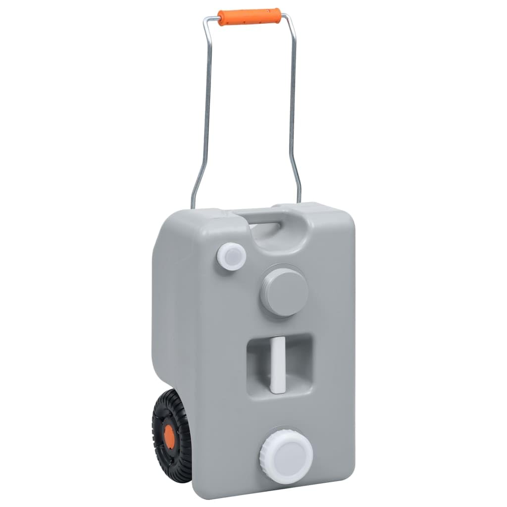 Mangloder Tragbarer Camping-Wassertank mit Rollen Liter Blau für Outdoor, Wandern, Trekking, Zelt, Schlafsack, Rucksack, Kocher, Lampe, Laterne, Isomatte, Matratze, Hängematte, Plane, Tarp, Kompass