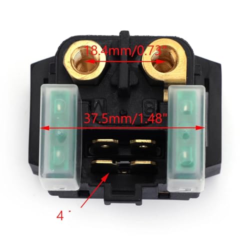 Relais moto robuste et étanche solénoïde de démarreur pour 4bh-81940-01 - 2
