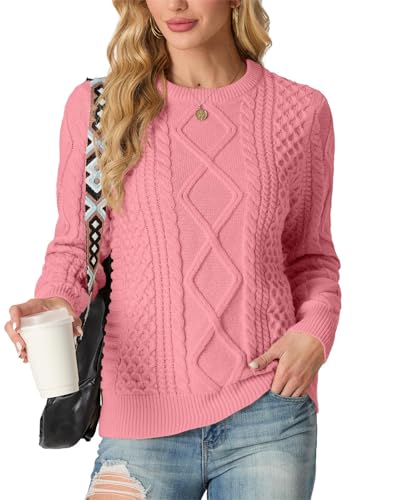 Image of GRECERELLE 2026 Womens Fall Winter Long Sleeve Casual Pullover Sweater Tops