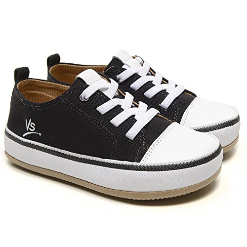 Tênis Sapatinho Bebe Infantil Menino Pimpolho Velcro - Preto/26