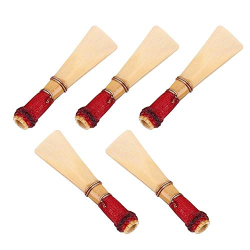 JVSISM Bassoon Reed Medium Strength Bassoon Reeds Bassoon Case Bassoon Parts and Accessories Pack of Five - Thumbnail 6