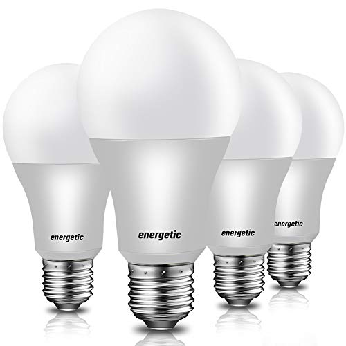 40W Equivalent LED Light Bulb 450 Lumens A19 3000K Warm White Non-Dimmable 5.5