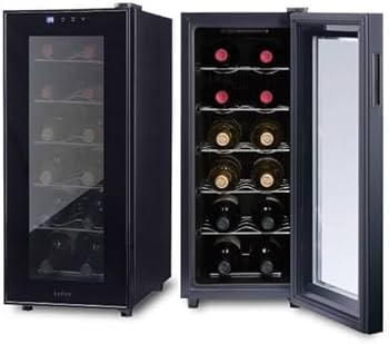 Amazon.co.jp: ワインセラー LW-S12 ペルチェライン 12本 ブラック