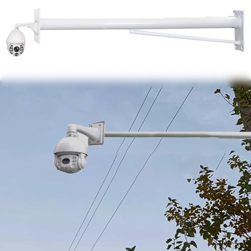 Support caméra extérieur poteau anti-angle mort pour mur et pilier