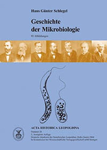 Geschichte der Mikrobiologie (Acta Historica Leopoldina) Geschichte der Mikrobiologie (Acta Historica Leopoldina)