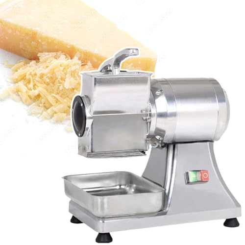 Máquina eléctrica ralladora de queso 550W acero inoxidable miniatura 1