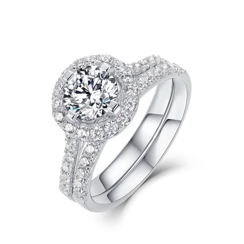 Alliance moissanite 1 carat couleur D le symbole éternel de votre amour