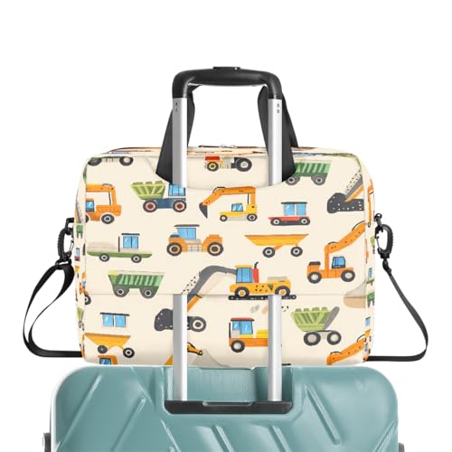 Bolsa para laptop con estampa de tractores y excavadoras miniatura 6