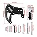 LS R4 AC Compressor Bracket, LS High Mount A/C Bracket Kit with Belt Tensioner Compatible with Chevrolet GMC SUV Truck Vortec Engines LS1 LS2 LS3 LS6