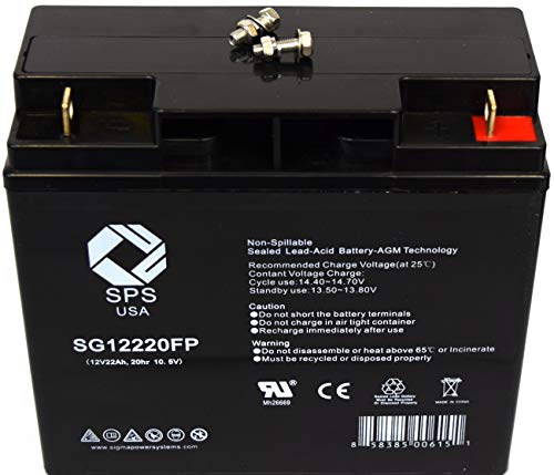 Replacement Battery Wagan 2354 Power Dome 400W Jump Starter 12V 22AH Jump Starter