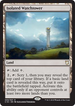 Magic: The Gathering - Isolated Watchtower - Commander 2018