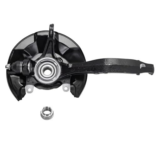 Image of Detroit Axle - Front Steering Knuckles & Wheel Bearing Hubs for 2008-2012 Honda Accord 2009-2014 TSX Steering Knuckles & Wheel Bearing Hubs Replacement