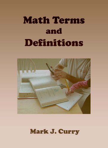 Math Terms And Definitions English Edition EBook Curry Mark J Amazon de Kindle Shop