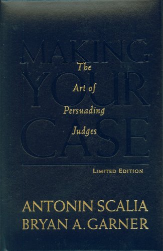 Buy Making Your Case: The Art of Persuading Judges Book Online at Low Prices in India | Making ...