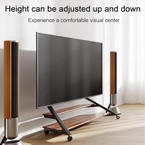 Soporte móvil para TV con ruedas para 75-100 pulgadas miniatura 5