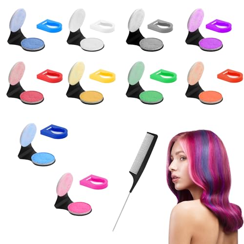 Haarkreide für Mädchen Set 10 Auswaschbare Farben Haarkreide für Kinder mit Carbonstahl-Kamm Mitgebsel Kindergeburtstag Geschenk Karneval Party Cosplay Mädchen 4 5 Jahre bis 15 Jahre Geschenkideen Haarkreide für Mädchen Set 10 Auswaschbare Farben Haarkreide für Kinder mit Carbonstahl-Kamm Mitgebsel Kindergeburtstag Geschenk Karneval Party Cosplay Mädchen 4 5 Jahre bis 15 Jahre Geschenkideen