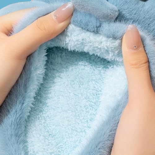 Premium Comfort Thermal Fashion Cute Plush Shark Non Slip Men's Fuzzy House Slippers Inddor Soft Warm Furry Shoes3