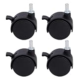 NQEUEPN 4 Kółka do Wózka Sterilite z 3 Szufladami (6mm)