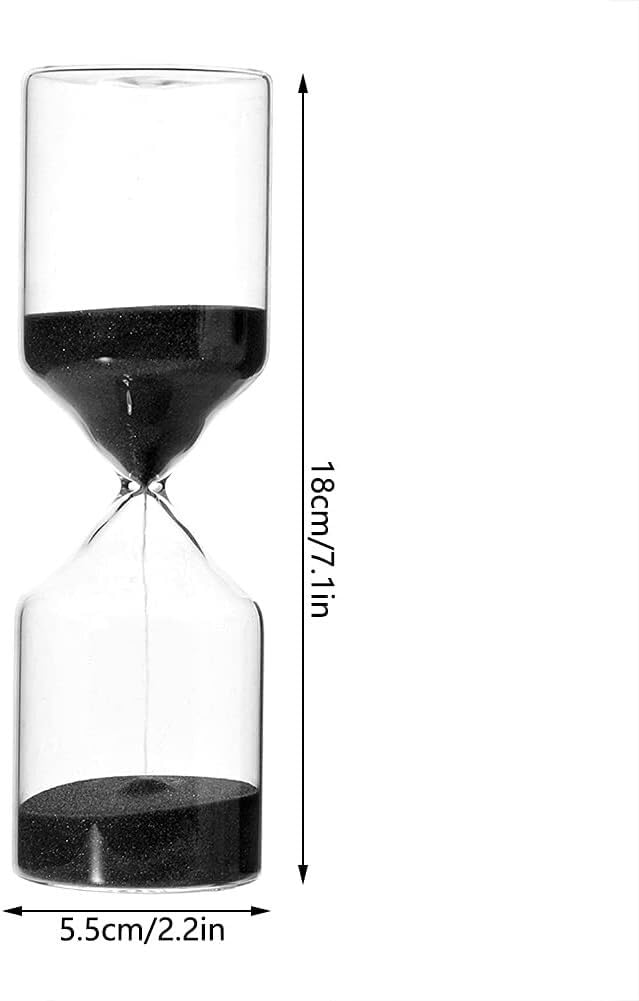 Sanduhr, 30 Minuten Sanduhr Schreibtischdekoration for Zuhause, Schreibtisch, Büro