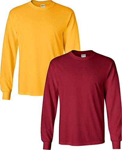 Image of Gildan Men's Ultra Cotton Long Sleeve T-shirt, Style G2400