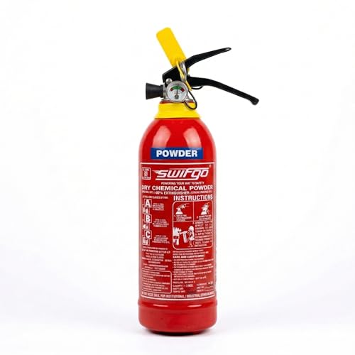 ABC Dry Powder Fire Extinguisher 1 Kg, ISI Marked Safety Cylinder...