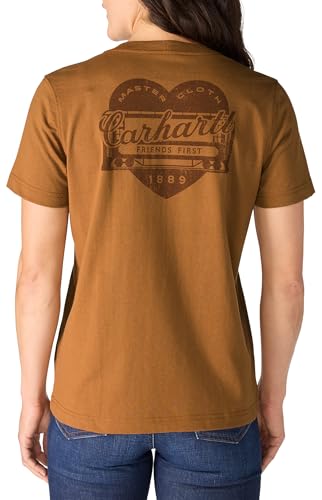 Image of Carhartt Women's Irvine Relaxed Heritage Heart T-Shirt