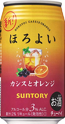 サントリー ほろよい【カシスとオレンジ】 [ チューハイ 350mlx24本 ]