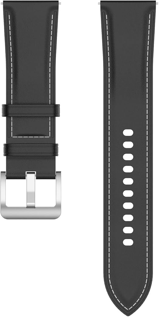 Skórzane paski kompatybilne z paskiem Amazfit Active 2, regulowany, zapasowy pasek do zegarka premium do zegarka Amazfit Active/Active 2/GTS 4 Mini/GTR Mini/GTS 2 Mini/GTS 3