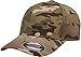 Flexfit Men's Athletic Baseball Fitted Cap, 2-PK Multicam Green & Black, L/XL