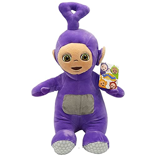 Teletubbies - Doudou Tinky Winky - 35 cm - Peluche douce - Teletabis - Pour enfants - Violet