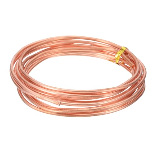 Fil de cuivre naturel rigide 2.6mm pour fixer les perles et sculpter vos bijoux