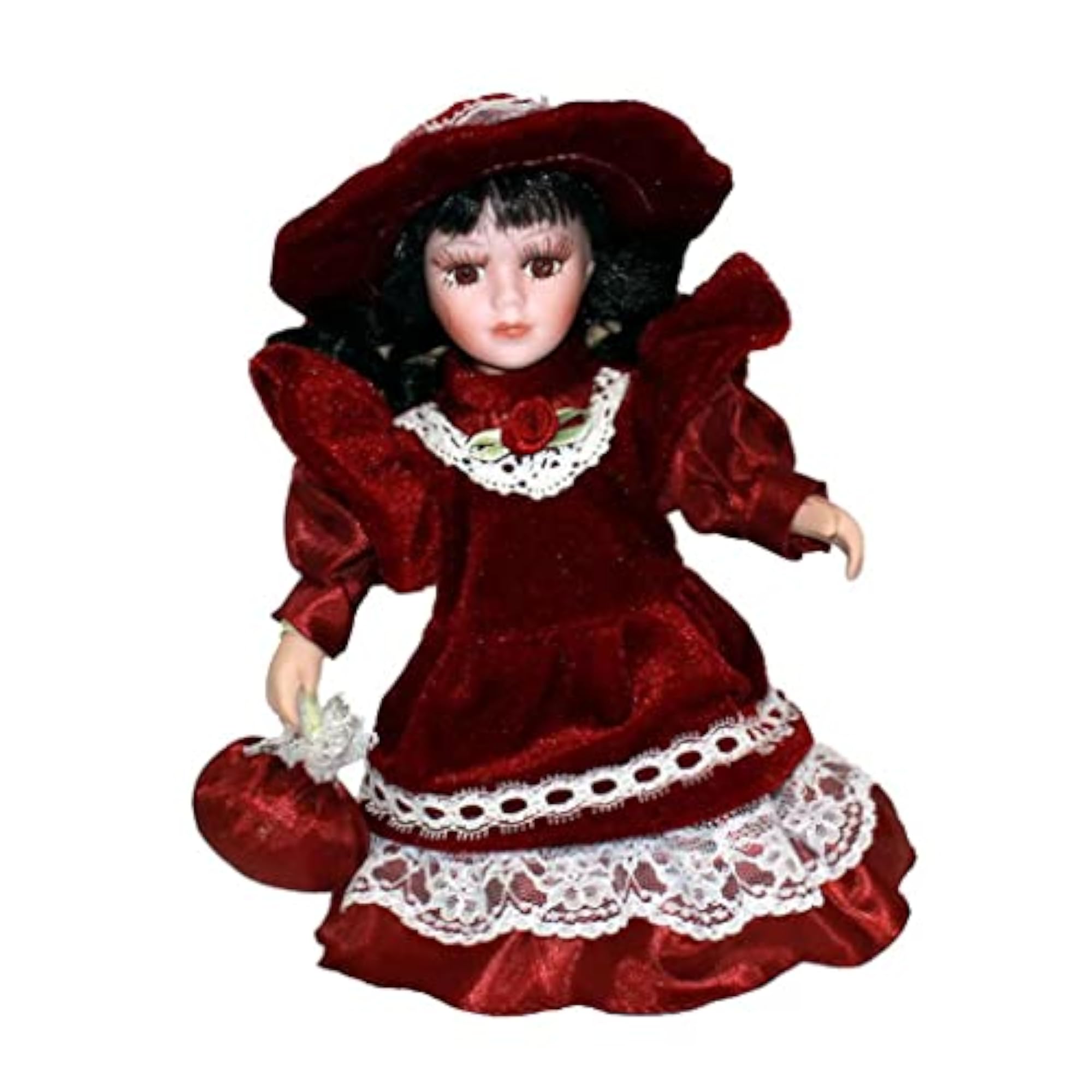 20cm Vintage Style Porcelain Dolls