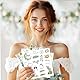 Sticker Hochzeit Gästebuch - Vintage Aufkleber Hochzeit Aufkleber Personalisiert für Gästebuch und Fotoalbum mit Viel Liebe - Eukalyptus Hochzeitssticker für Scrapbook - Wedding Deko - Goldgrün