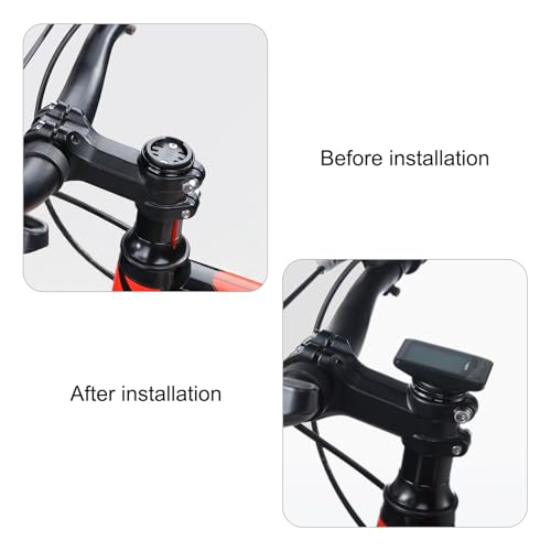 Image of Bike Stem Top Cap Mount Holder Bicycle Computer Mount Adapter for Wahoo Elemnt Wahoo Mini Elemnt Bolt