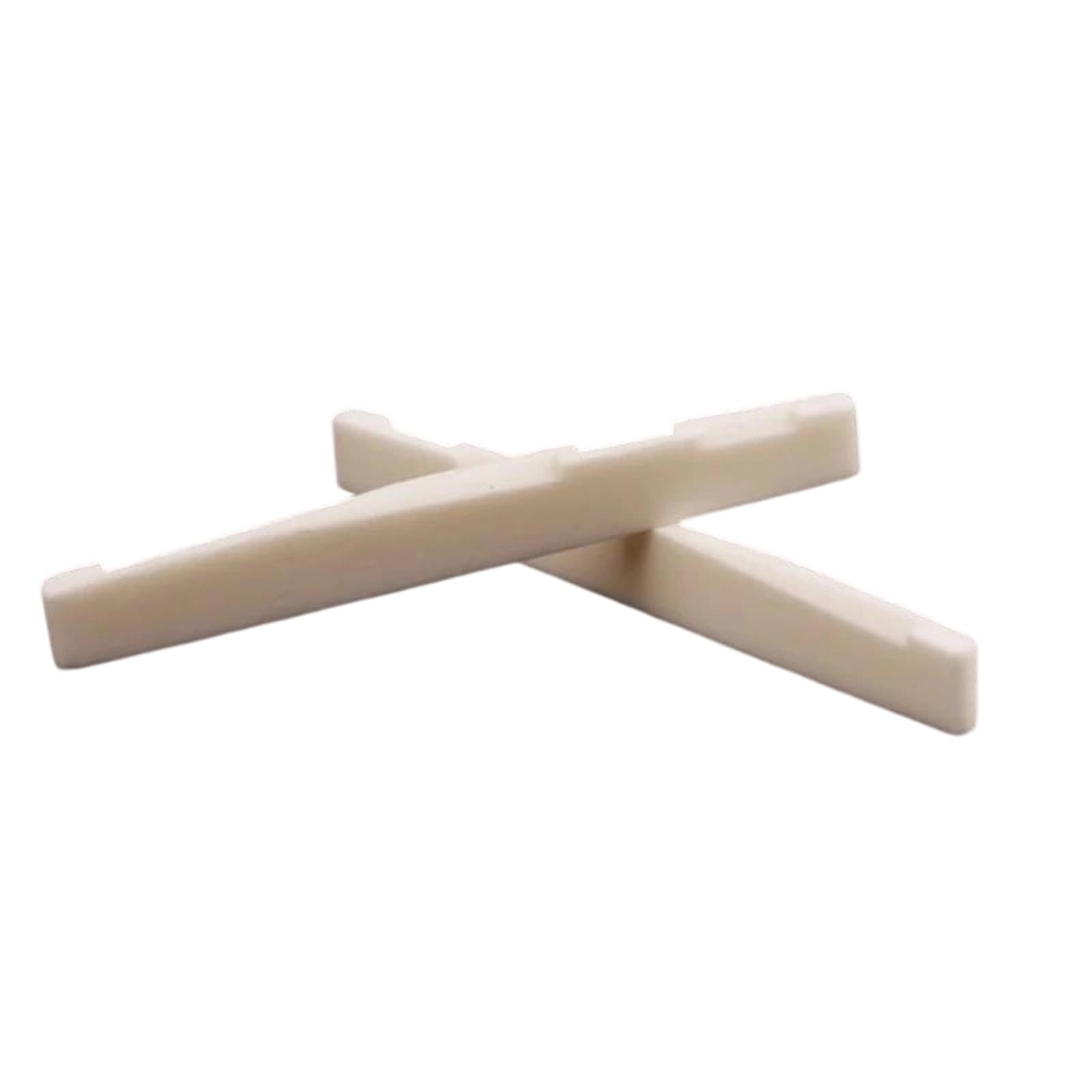 Początkujący Nakrętka Gitary 12 Szt Bone Bridge Siodło Nakrętka Szczelinowa Gitara Akustyczna Strunowa Ludowe Instrumenty Muzyczne Akcesoria(74mm)