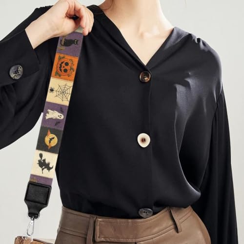 Image of Jeiento Wide Purse Strap Wide Shoulder Strap Adjustable Replacement Belt Soft Guitar Shoulder Straps for Women Girls Gifts