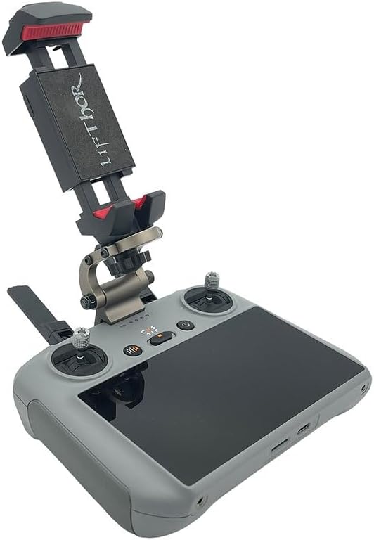 LifThor Freya Utility Mount – Compatible with DJI RC2 | Premium Multi-Purpose Bracket for Tablet, Smartphone, Lanyard & Tripod Accessories