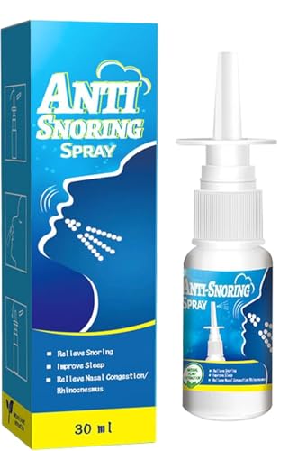 Spray Nasal Contre Le Ronflement,Anti Ronflement Efficace Puissant,Spray Nasal Anti-Schnarch,Dispositifs Anti-Ronflement,30ML 1PC
