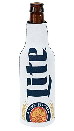 Miller Lite Beer Bottle Suit Holder Cooler Kaddy Huggie Coolie