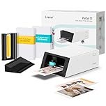 Liene PixCut S1 Photo Sticker Printer & Cutting Machine - All-in-One Sticker Maker Machine for DIY Crafts, Custom Labels & Gifts, Thermal Dye Sublimation, 300 DPI Prints