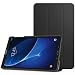 Produktbild MoKo Kompatibel mit Galaxy Tab A 10.1 2016 Hülle - Ultra Lightweight Slim PU Leder Schutzhülle Smart Case mit Standfunktion und Auto Sleep/Wake Up Funktion, Schwarz